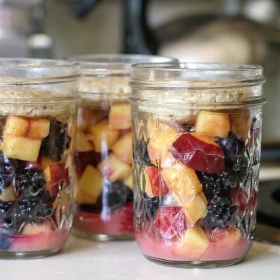 Late Summer Cobbler - Recipe photo by Poppies and Papayas