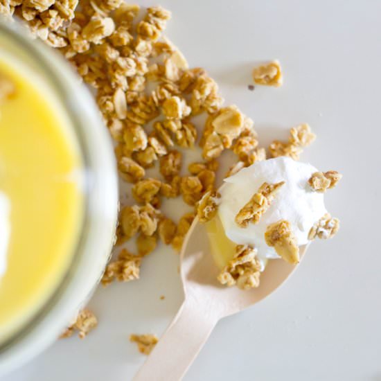 Vanilla Granola Parfaits - Recipe photo by thefamilypalate