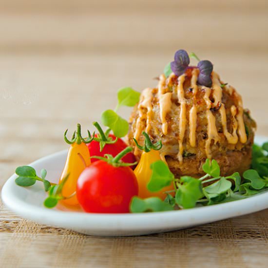 Blue Crab Stuffed Mushrooms - Recipe photo by maryobrien