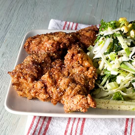 Hatch Fried Chicken - Recipe photo by Yes more please