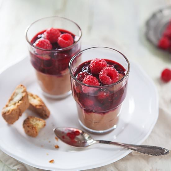 Raspberry Chocolate Trifle - Recipe photo by sabrinasue