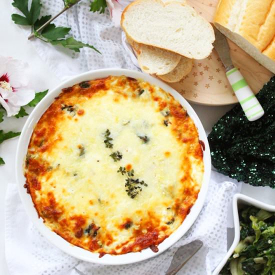 Green & White Garlic Pizza Dip - Recipe photo by jjbegonia