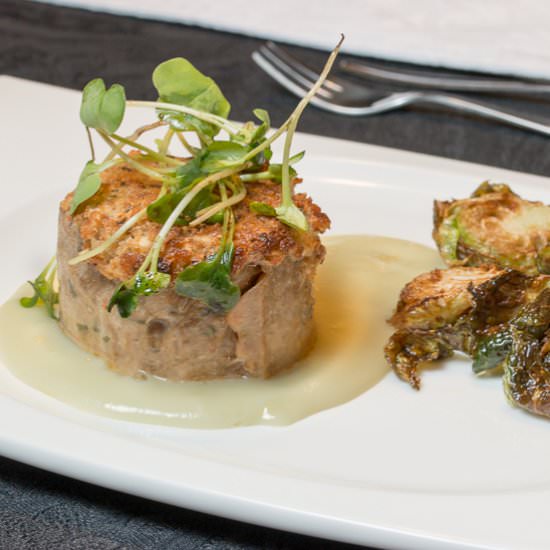 Sous Vide Meatloaf & Hazelnut Crust - Recipe photo by Bethanie112