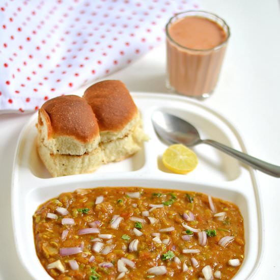 Mumbai Pav bhaji - Recipe photo by Chitras food book