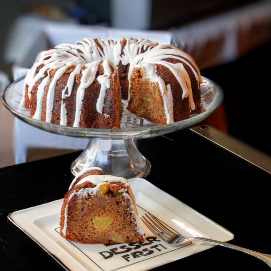 Apple Bundt Cake w/Cheesecake Swirl - Recipe photo by TheKitchenWhisperer