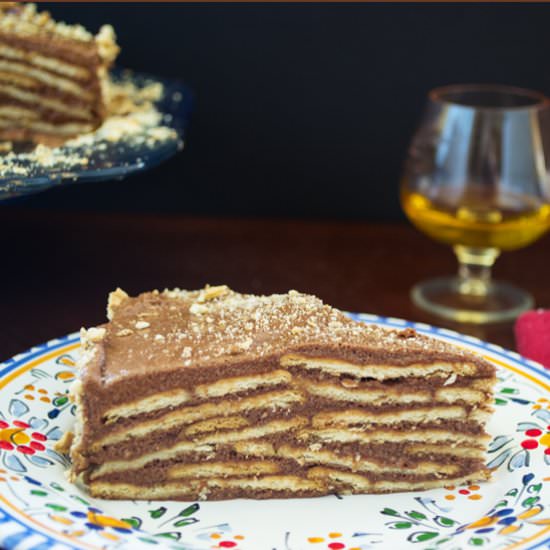 Tarta de Galletas (Cookie Cake) - Recipe photo by san pasqual's kitchen