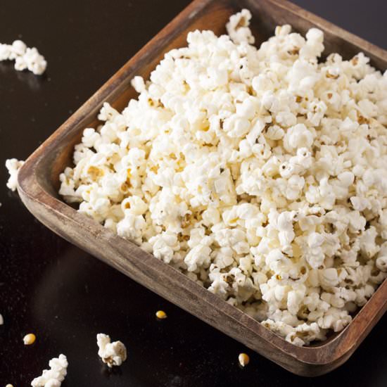 Chemical Free Microwave Popcorn - Recipe photo by sprouting healthy habits