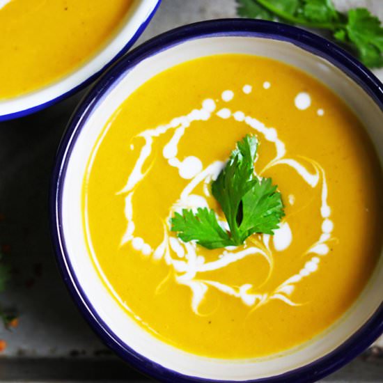 Golden Curried Red Lentil Soup - Recipe photo by cleanwellness