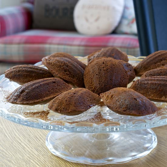 Black Forest Madeleines - Recipe photo by JoJoNookAndCranny