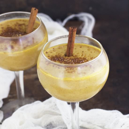 Pumpkin Pie Panna Cotta - Recipe photo by WorthCooking