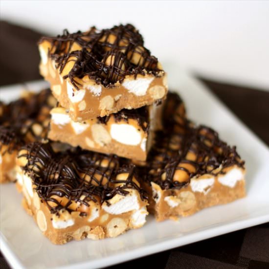 Butterscotch Peanut Bars - Recipe photo by JessicaLovesButter