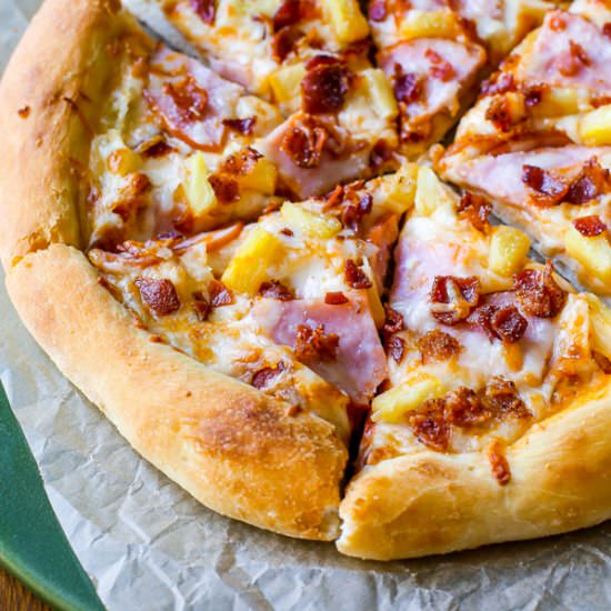 Hawaiian Pizza - Recipe photo by sallysbakingaddiction