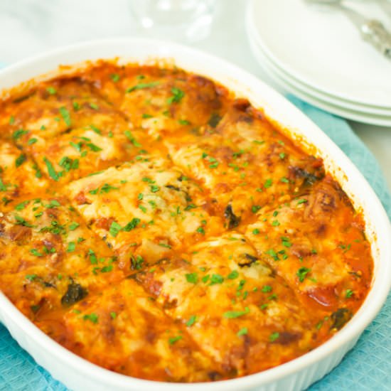Spinach and Zucchini Lasagna - Recipe photo by PrimaveraKitchen