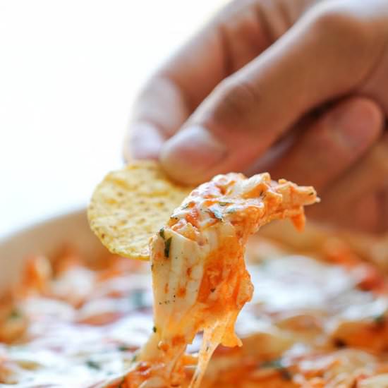 Buffalo Chicken Dip - Recipe photo by damndelicious