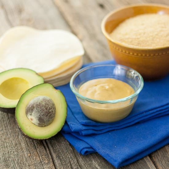 Microwave Vegan Nacho Cheese - Recipe photo by HiddenFruitsAndVeggies