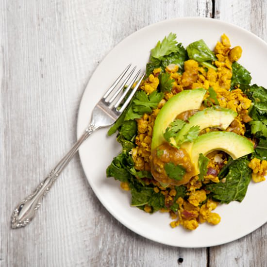 Chickpea Scramble - Recipe photo by PicklesNHoney