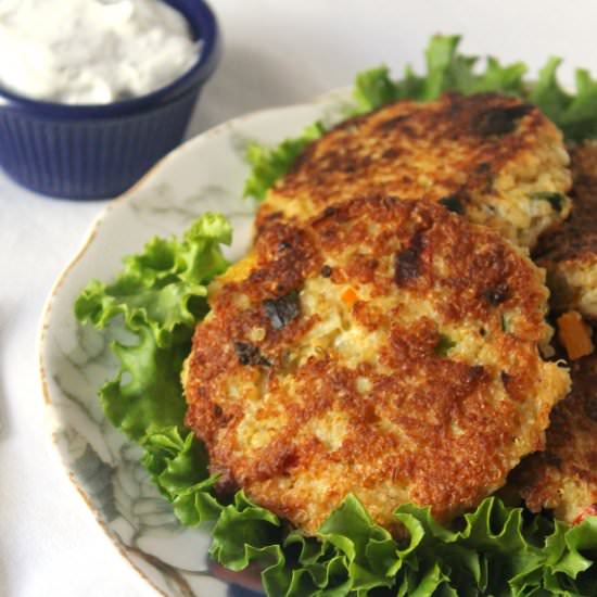Crispy Quinoa Patties - Recipe photo by MargaretAnne