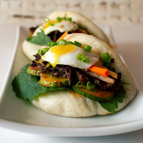 Bulgogi Bao - Recipe photo by fmitk