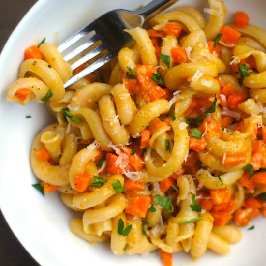 Risotto-Style Pasta With Carrots - Recipe photo by fearlesshomemaker