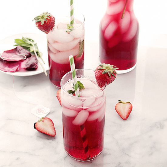 Hibiscus Iced Tea Sparkler - Recipe photo by muisiew97