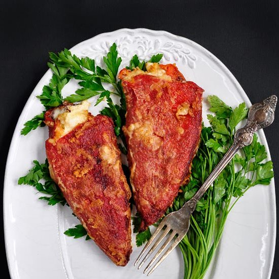 Bulgarian stuffed peppers with Feta - Recipe photo by MeLia