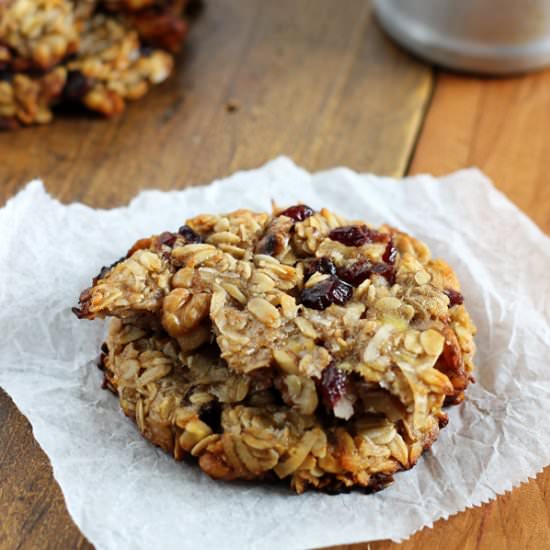 Cranberry Walnut Breakfast Cookies - Recipe photo by midweekminimalist