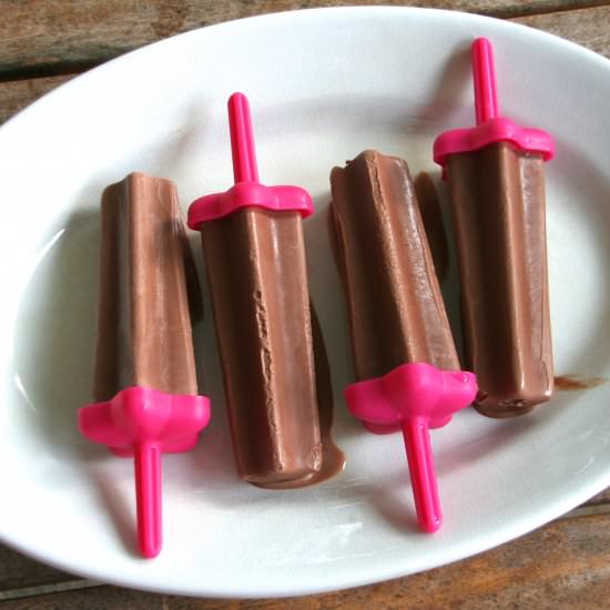 Fudge Pops! - Recipe photo by thebrookcook.wordpress.com
