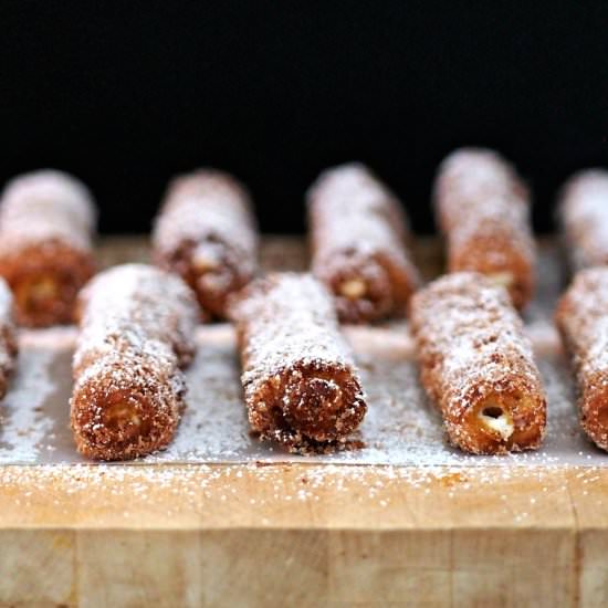Pumpkin French Toast Roll-ups - Recipe photo by simply sated