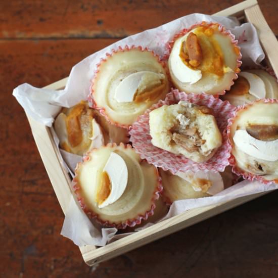 Filipino Puto-Pao - Recipe photo by the tummy train