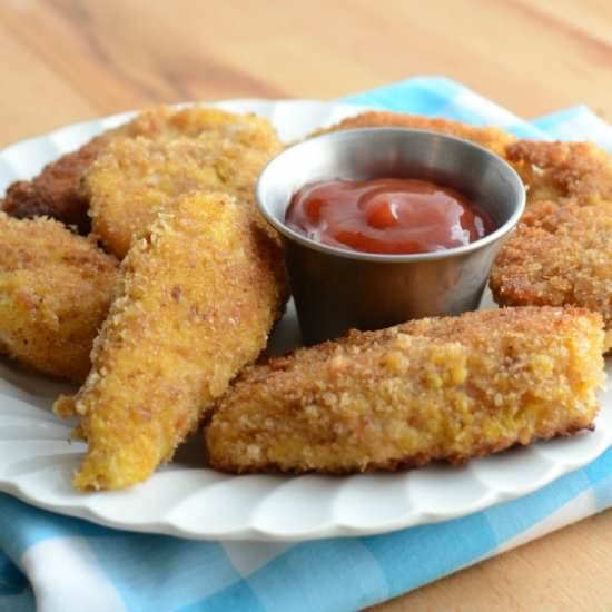 Healthy Homemade Frozen Chicken Nuggets - Recipe photo by Blessthismess