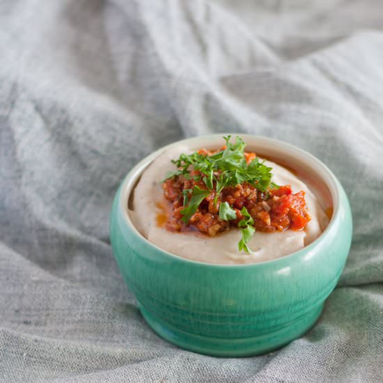 White bean dip - Recipe photo by MagdasCauldron