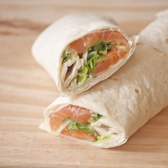 Salmon Wrap - Recipe photo by FoodStyleCoach