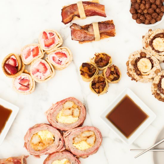 Breakfast Sushi - Recipe photo by perrysant