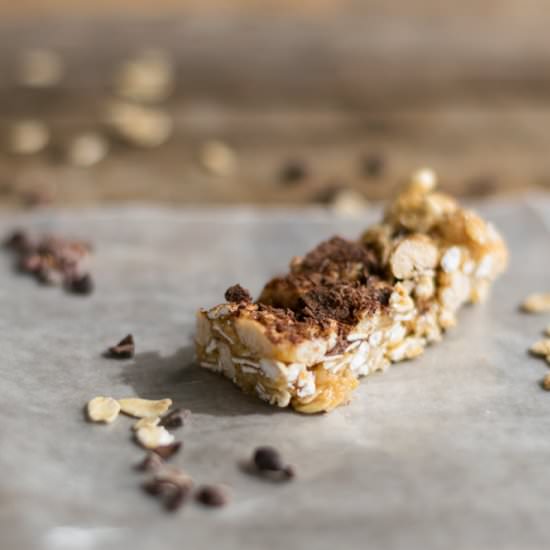 No-Bake Chewy Granola Bars - Recipe photo by purehozho1