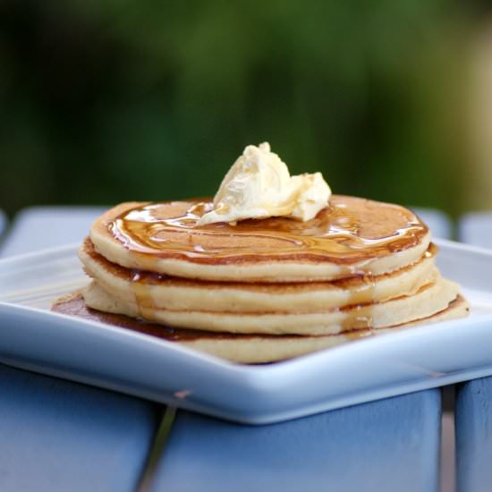 Healthy Buttermilk Pancakes - Recipe photo by SouthernInLaw