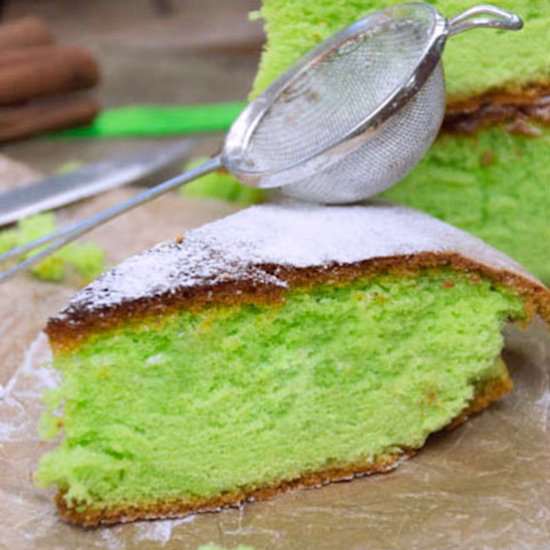 Pandan Chiffon Cake - Recipe photo by DeniseNoc