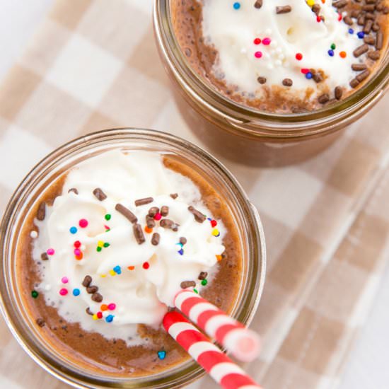 Chocolate Banana Smoothie - Recipe photo by Just One Cookbook