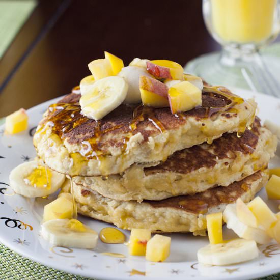 Coconut and Almond Flour Pancakes - Recipe photo by sprouting healthy habits