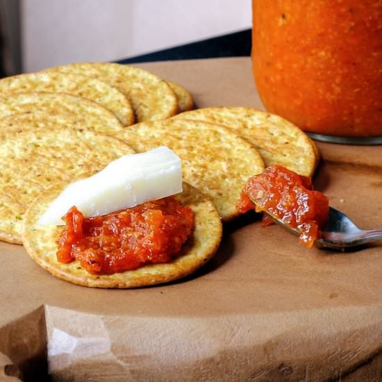 Smoky Tomato Bacon Marmalade - Recipe photo by TheKitchenWhisperer