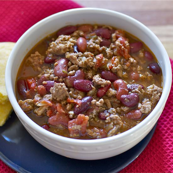 Firehouse Chili Gluten Free - Recipe photo by Letsbeyummy