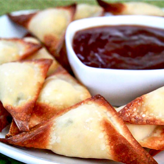 Pineapple Coconut Cream Wontons - Recipe photo by carlsbadcravings