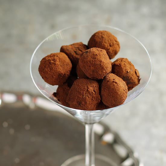 Whiskey chocolate truffles - Recipe photo by sogoodblog