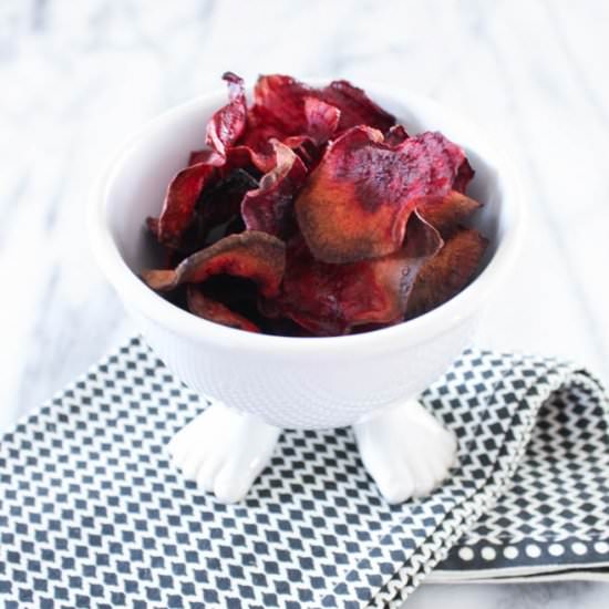 Easy Homemade Beet Chips - Recipe photo by kneadtocook