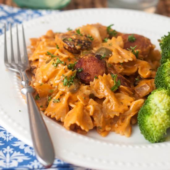 Jambalaya Pasta - Recipe photo by tideandthyme
