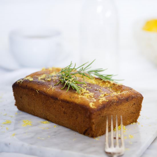 LEMON, OLIVE OIL & ROSEMARY BREAD - Recipe photo by AFeastForTheEyes