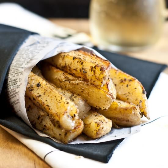 Rich Potato Wedges – Low Fodmap - Recipe photo by Suzanneper