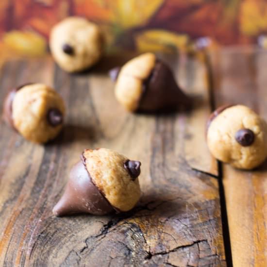 Peanut Butter Acorn Cookies - Recipe photo by martysmusings