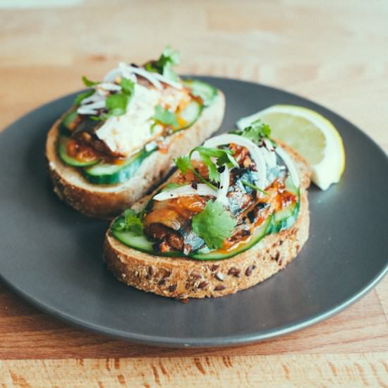 Sardine on Toast - Recipe photo by Ribbonclown