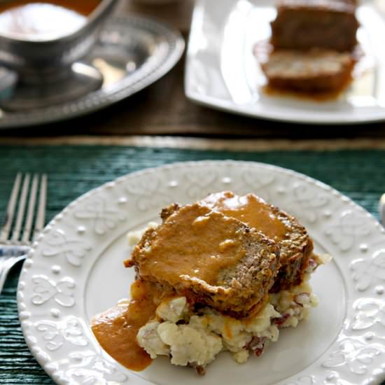 Slow Cooker Italian Meatloaf - Recipe photo by thespeckledpalate