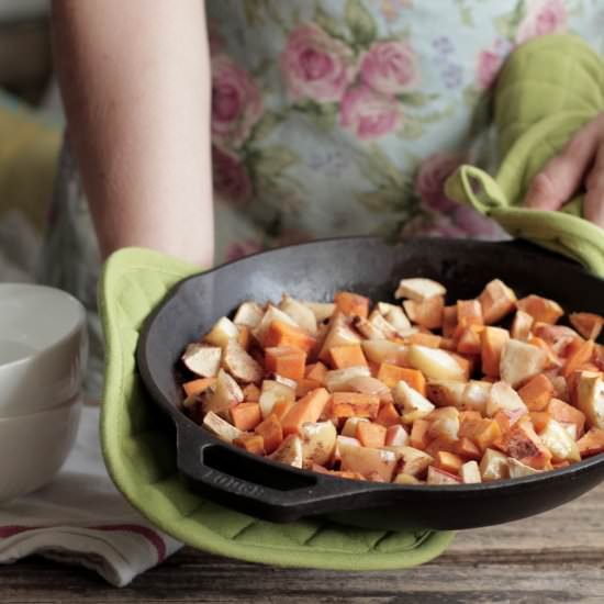 Apple Sweet Potato Bake - Recipe photo by livesimplymom
